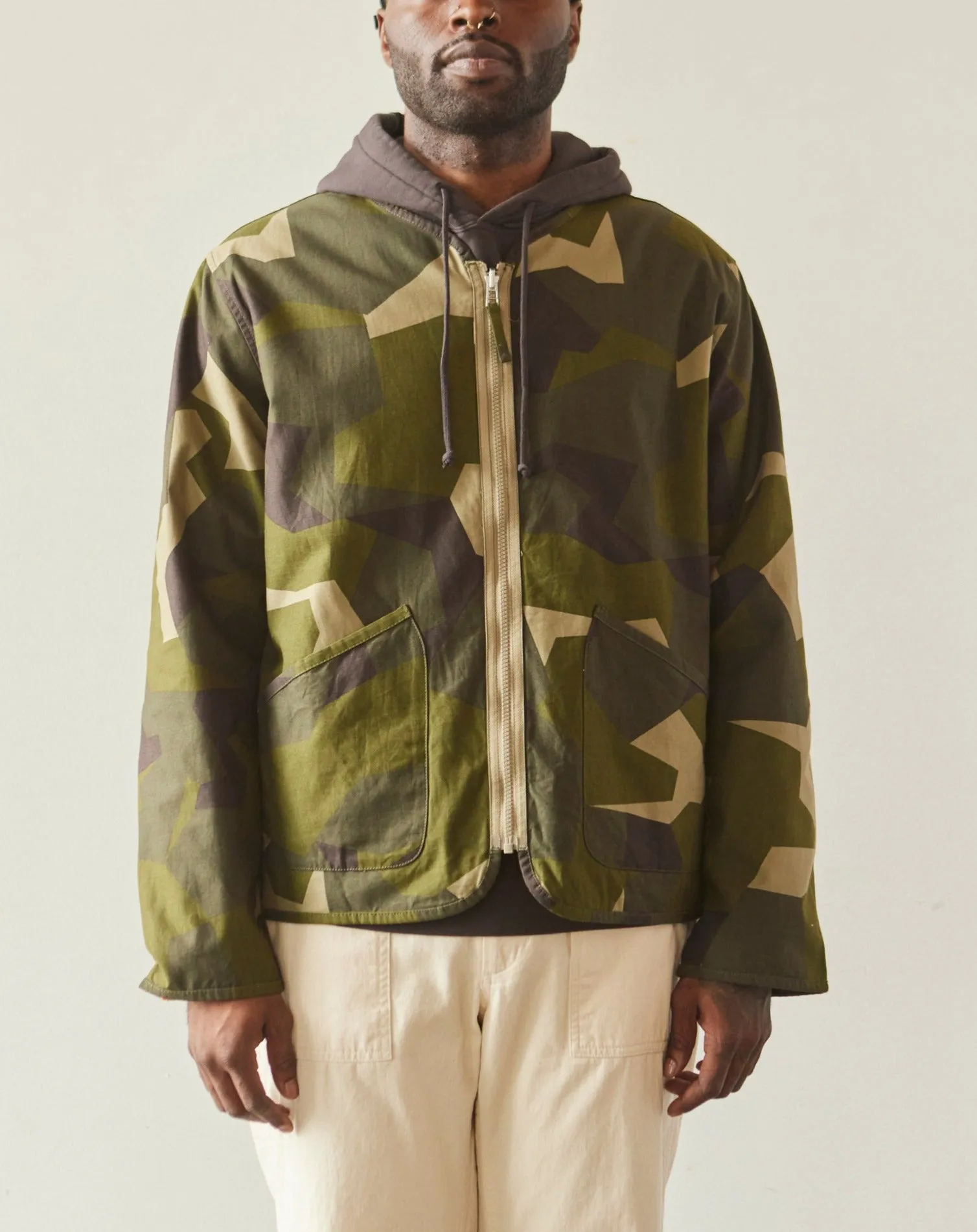 Universal Works Reversible Liner Jacket, Camo Print