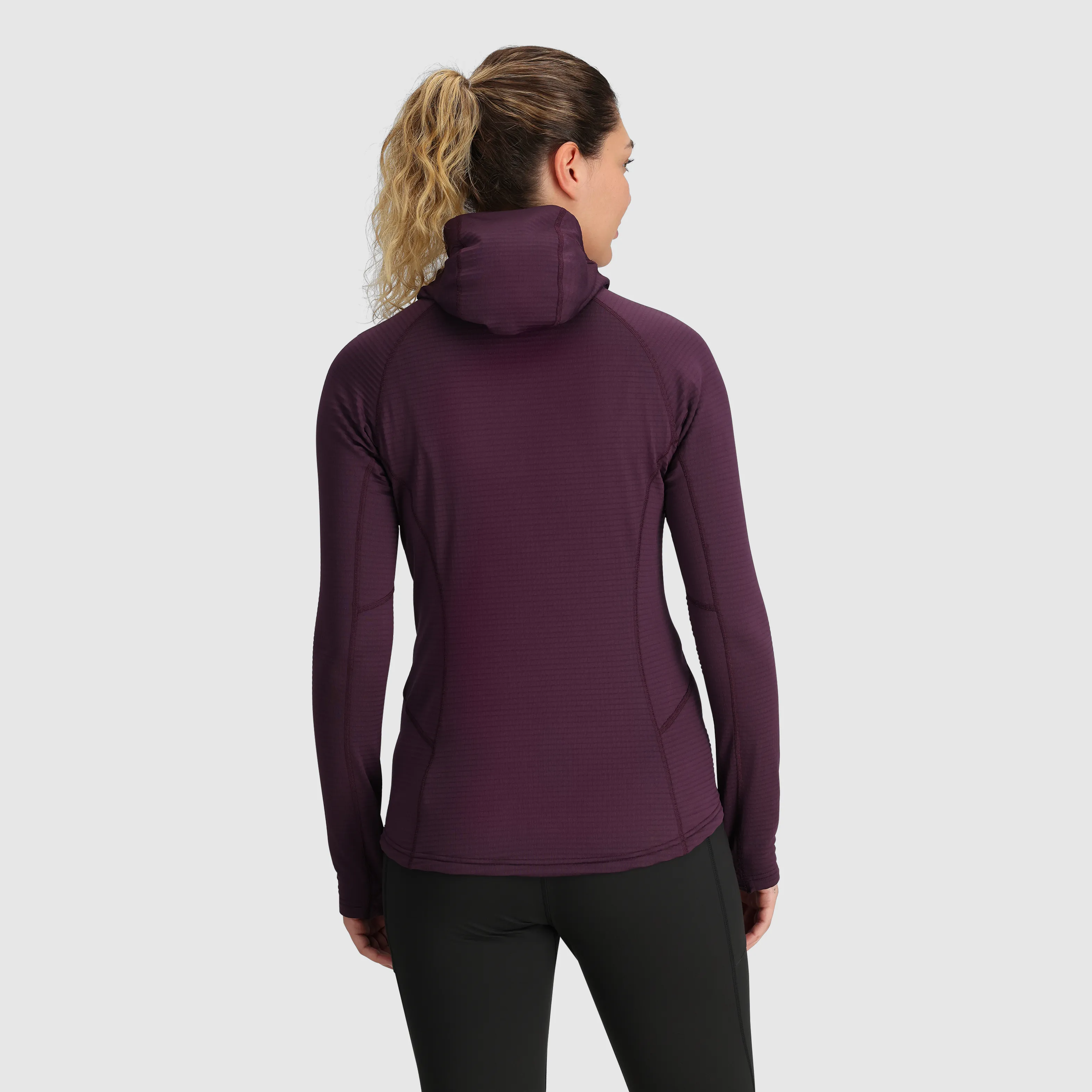 Women's Vigor Grid Fleece Pullover Hoodie