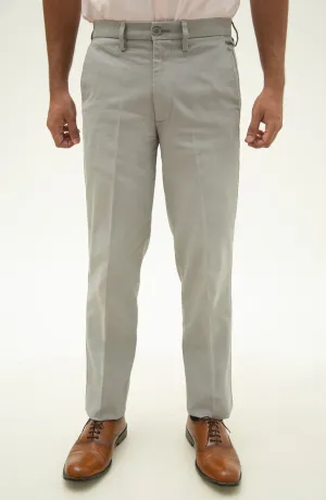 Wrinkle Free Pant - Light Grey